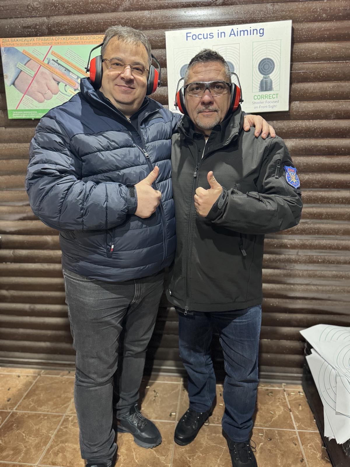 Echipa IBSSA la poligonul de tragere