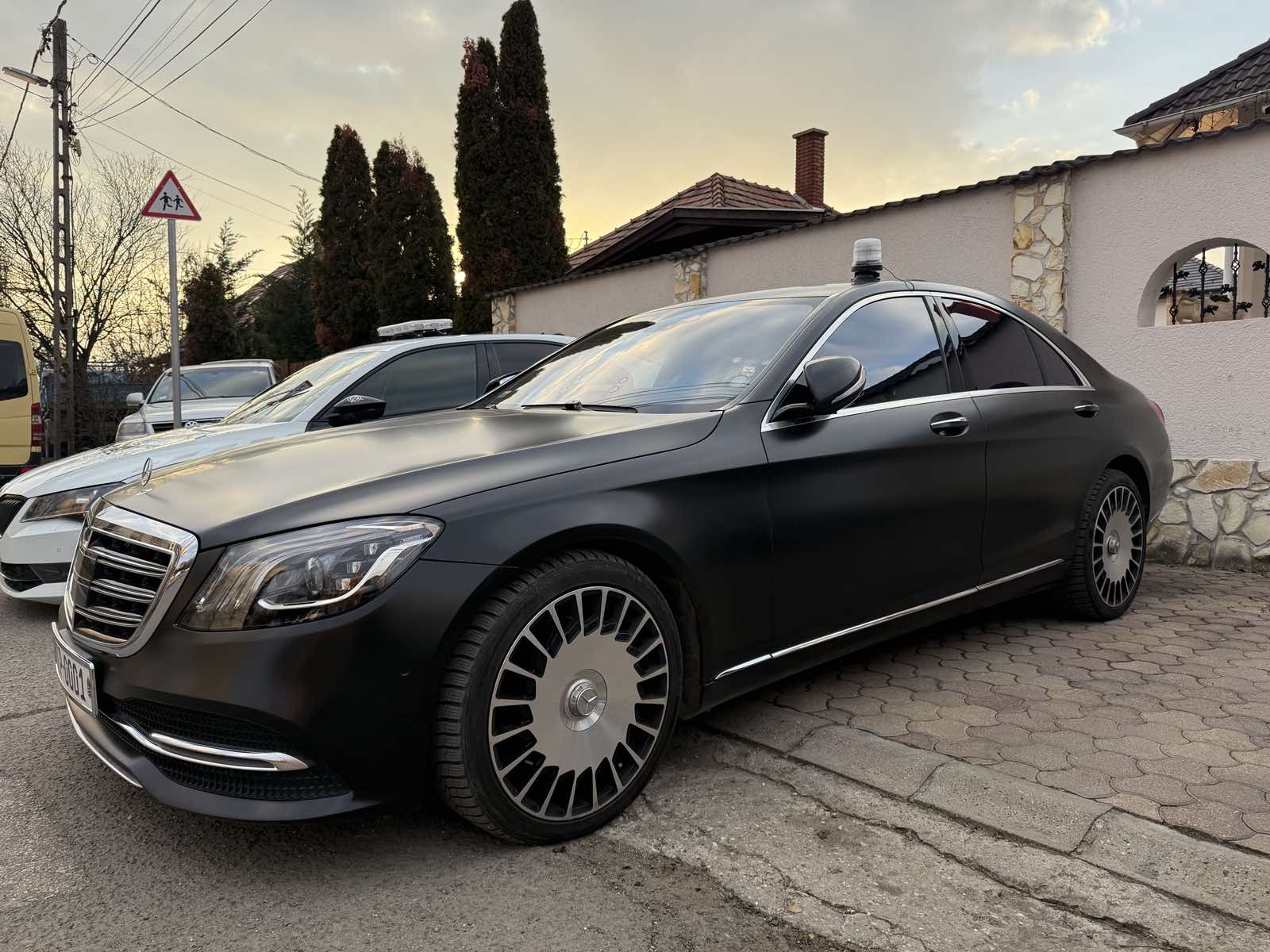 Mercedes-Benz Clasa S — autoturism de protecție VIP